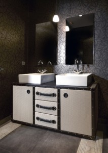 Double Traveler Bath Cabinet