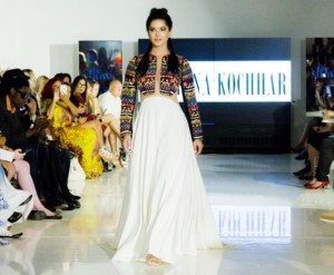 Actress Sunny Leone Walking The Ramp For Designer Archana Kochhar At Nyfw Ss17